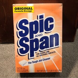 Spic and Span Extra Strength Powder Original Formula Tough Job Cleaner, 27oz